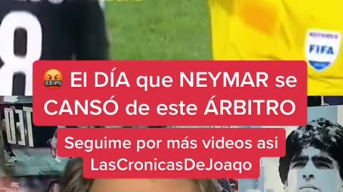 #dúo con @thenjrzonehd Y vos bancas a Neymar Jr en su reacción contra el árbitro 😮