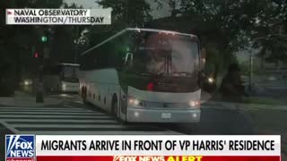 A 2nd Bus Arrives at Kamala’s Residence