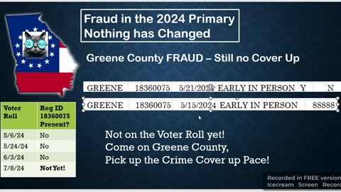 Greene County still hasn't covered 2024 Primary Crimes