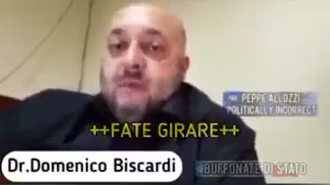 Il dottor Domenico Biscardi