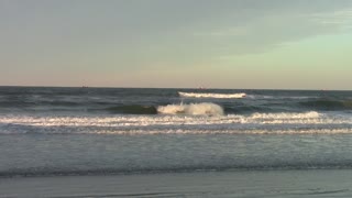 Shrimp trawlers on the Atlantic coast