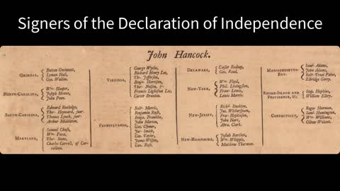 Declaration of Independence