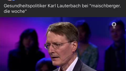 Karl Lauterbach Teil2 bei Sandra Maischberger noch Fragen ?