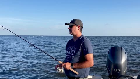 Fishing for large specks in Louisiana