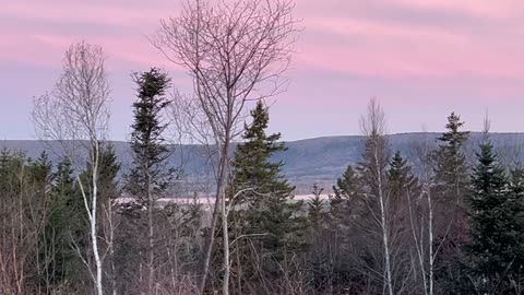 View Of A Valley From A North Side Of My House