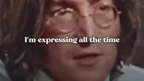 Before John Lennon was murdered he said this “All our Society is run by insane people