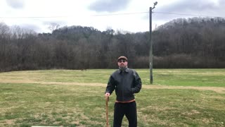 Cane/stick self defense video distancing