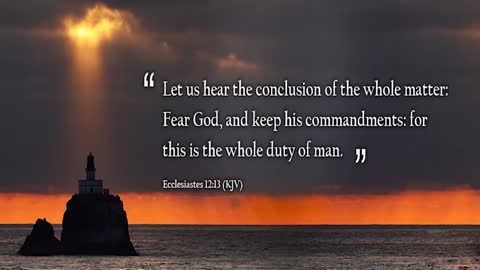 Fear God and Obey his Commandments