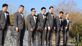 Best Man Falls While Doing A Photo Shoot With The Groom