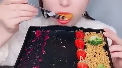 China Mukbang Indian Satisfying ASMR Food Eating Show - Mukbang India