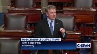 Rand Paul: Impeachment is Designed to Further Divide the Country