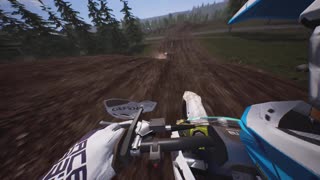 2-stroke Backflip + 360 spin during Race - TC125 (Slow Motion) - MXGP