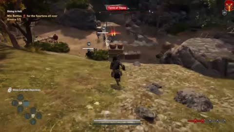 Assassins Creed Odyssey - Wild Spartan Man! "Spartan Kick Cults"