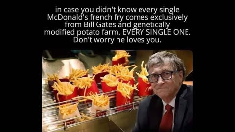 bill gates Owens French fries McDonalds uses!