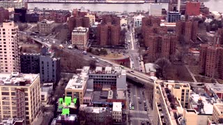 Panoramic view of NYC skyline