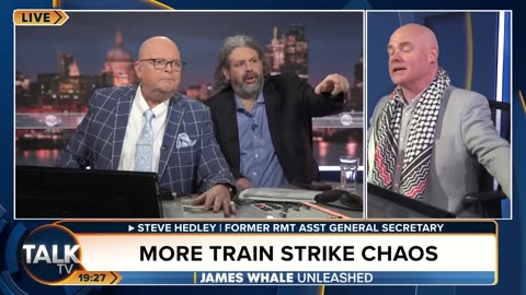 ‘Britain Is A Terrorist State!’ | James Whale Kicks Former RMT Boss Out Of Studio