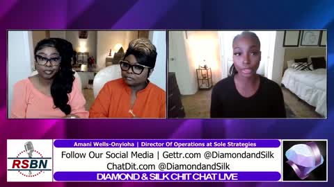 Diamond & Silk Chit Chat With Amani Wells-Onyioha 3/24/22