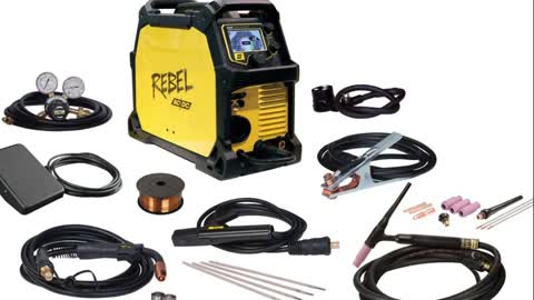 ESAB Rebel EMP 205ic ACDC Multi-Process MIGSTICKTIG Welder