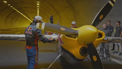 Flying A Plane Through Tunnels - Behind The Scenes