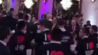 Jewish wedding shows they Love Trump