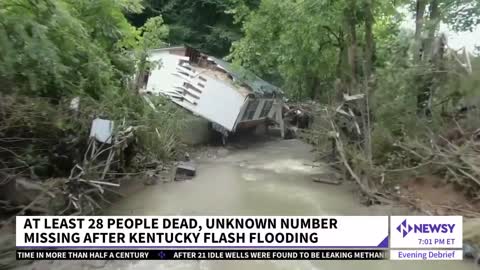 At Least 28 Dead, Unknown Number Missing After Kentucky Flooding