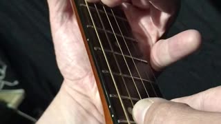 Guitar Lesson - 2 Finger Hammer-On - 1 Half-Step