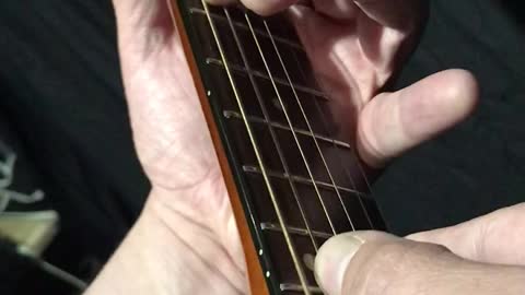 Guitar Lesson - 2 Finger Hammer-On - 1 Half-Step