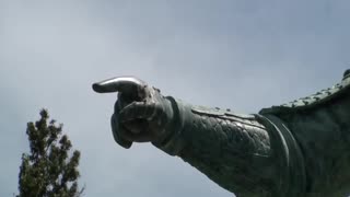 square mile park statues "amazing" butterfly tunnel