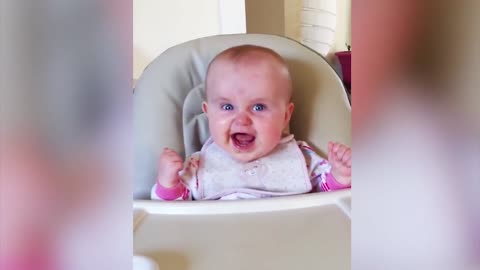 Baby Imitates Evil Laugh When Mom Ask | It's So Funny