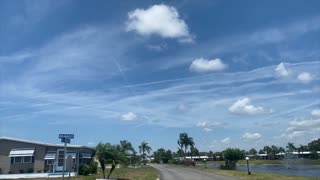 Chem Trails over Florida