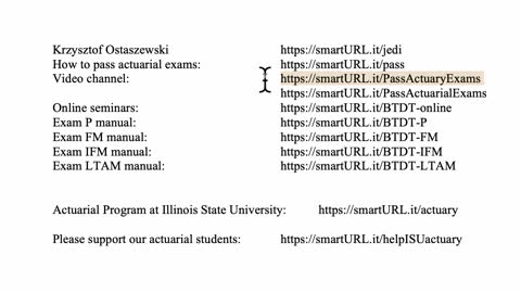 Exam LTAM exercise for July 12, 2021