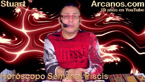 PISCIS ENERO 2018-31 Dic 2017 al 6 Ene 2018-Amor Solteros Parejas Dinero Trabajo-ARCANOS.COM