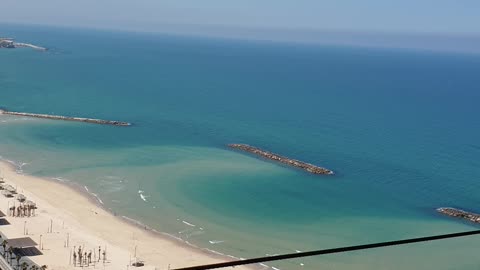 Wonderful view near Jaffa Beach from 150m height.