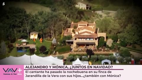 Alejandro Sanz y Mónica Cruz se van de escapada romántica a la finca del cantante
