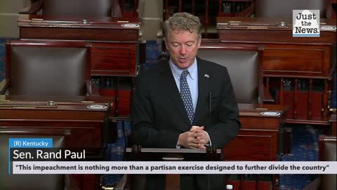 Senator Rand Paul full remarks: January 26, 2021, regarding Trump impeachment