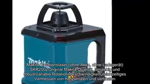 Makita Rotationslaser (ohne Akku, ohne Ladegerät) SKR200Z