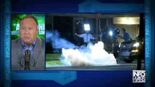 Infowars Reporters Gassed, Shot and Blocked On Facebook