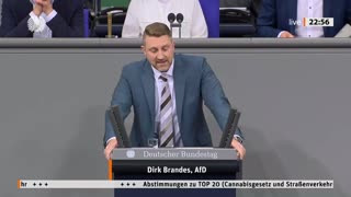 Dirk Brandes Rede vom 06.06.2024 – Cannabisgesetz und Straßenverkehrsgesetz