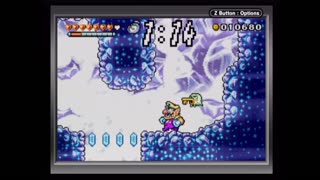 Wario Land 4 Playthrough (Game Boy Player Capture) - Sapphire Passage