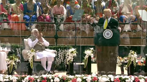 PM Modi and President Trump attends Namaste Trump event in Ahmedabad