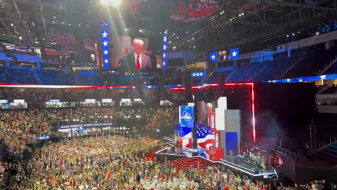 RNC convention- Trump arriving on Monday. Part 2