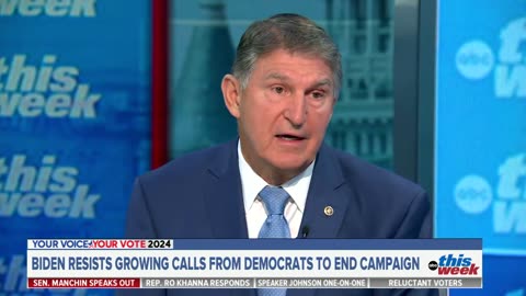 ‘The time has come’ for Joe Biden to ‘pass the torch’ Joe Manchin