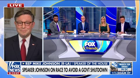 Speaker Mike Johnson defends stopgap bill to avert government shutdown