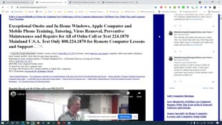 Senior Computer Lesson Dragging Window Maximizing Minimizing by Computer Tutor Rick Kirkham