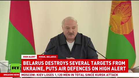 Belarus destroys targets from Ukraine, puts air defences on high alert