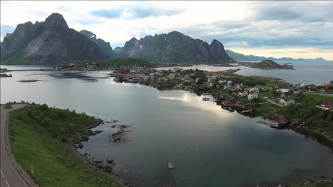 lofoten slands is an archipelago in the county of nordland norway