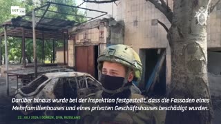 Schule im Visier der ukrainischen Artillerie: vier Verletzte, ein Toter