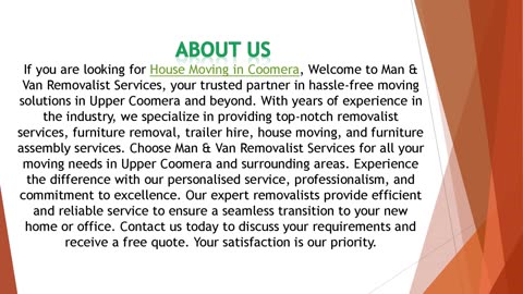 If you are looking for House Moving in Coomera