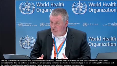Head of WHO Emergencies Programme, Dr. Mike Ryan