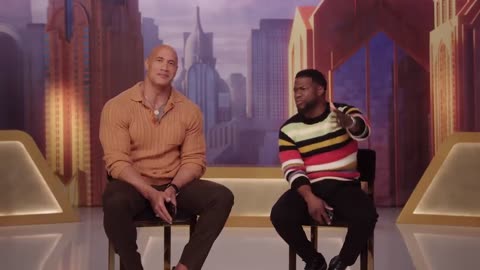 Dwayne Johnson and Kevin Hart take the BFF test